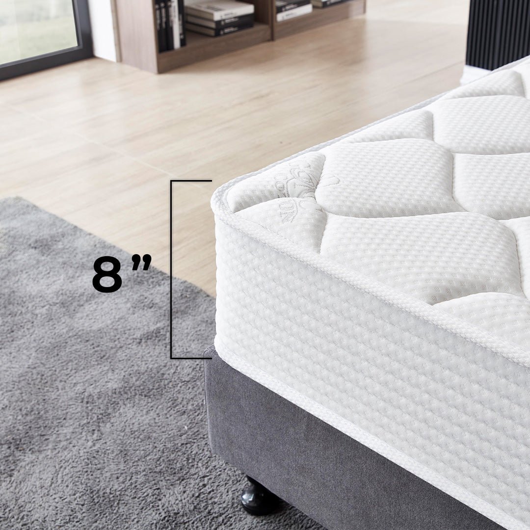 8" Spring & Foam Hybrid Mattress
