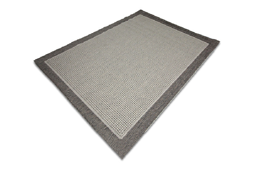 Jute Collection® Ivory Plain Design Jute Area Rug
