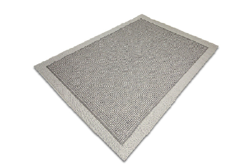 Jute Collection® Neutral Plain Design Jute Area Rug