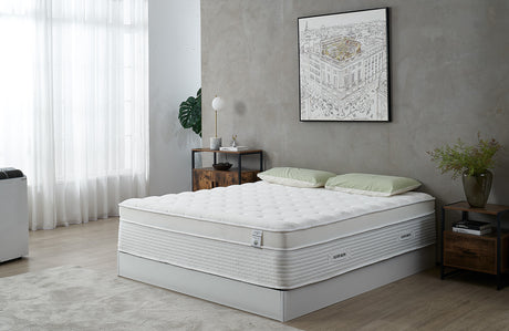 16" Cool Memory Foam Spring Hybrid Mattress With Breathable Cover
