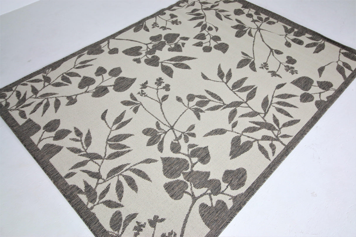Jute Collection® Ivory Branches Design Jute Area Rug - HomeLife Company