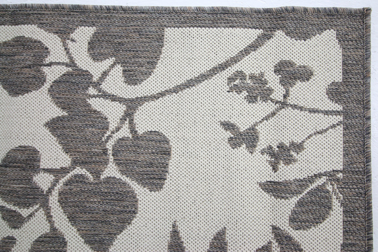 Jute Collection® Ivory Branches Design Jute Area Rug - HomeLife Company