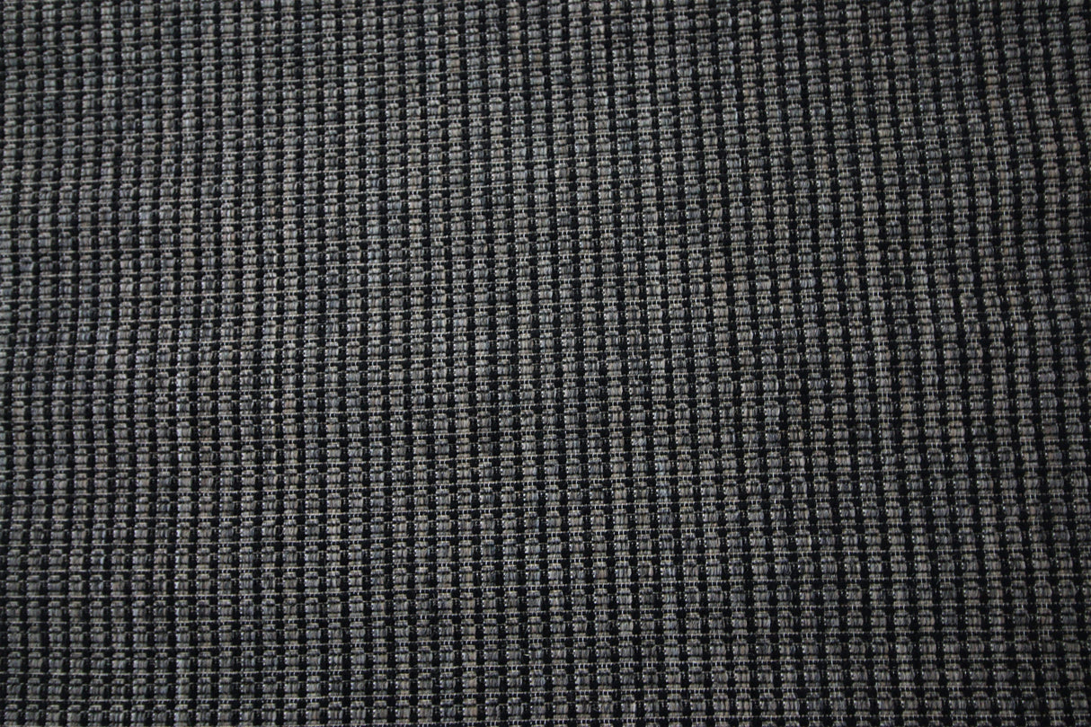 Jute Collection® Black Plain Design Jute Area Rug - HomeLife Company