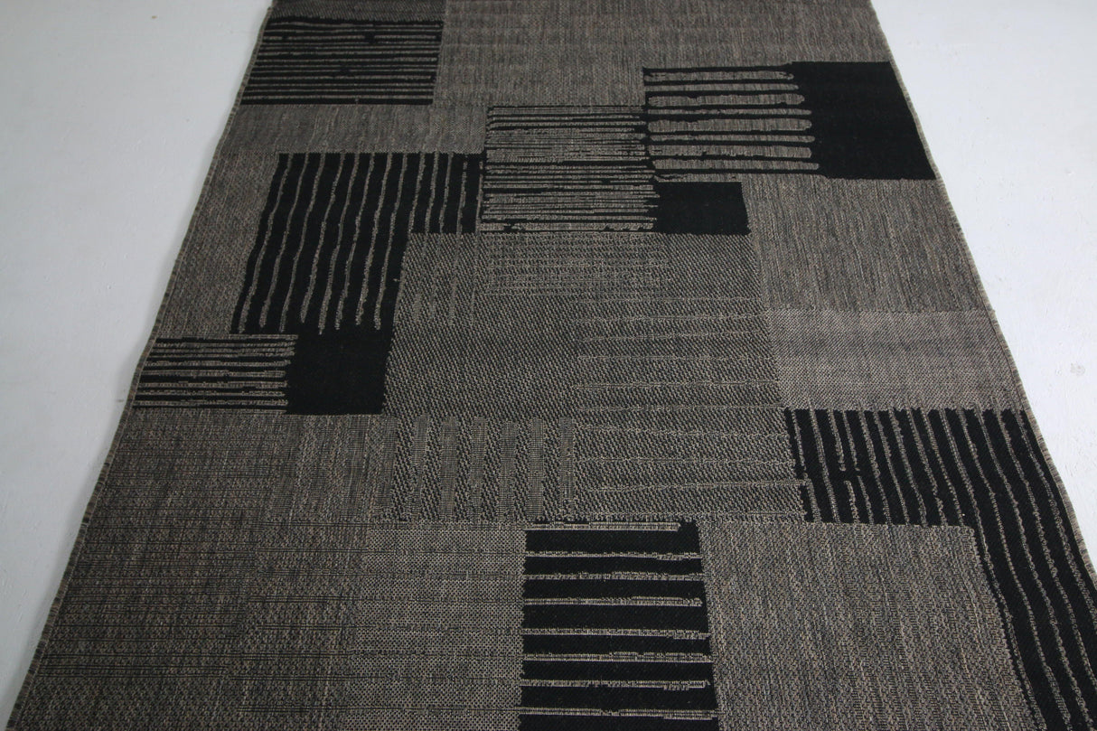 Jute Collection® Grey Modern Design Jute Area Rug - HomeLife Company