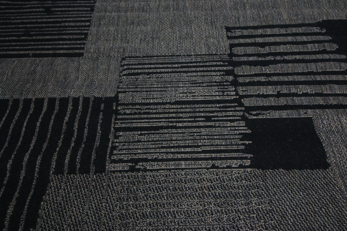 Jute Collection® Grey Modern Design Jute Area Rug - HomeLife Company