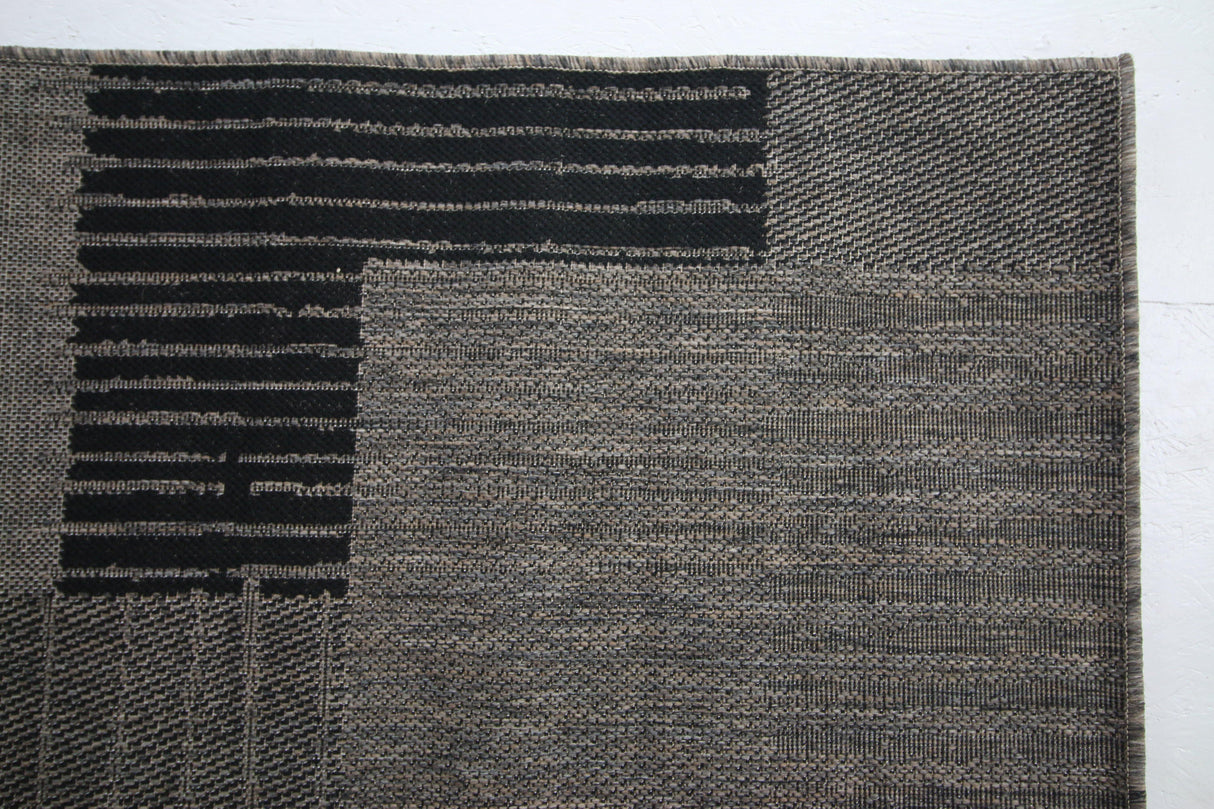 Jute Collection® Grey Modern Design Jute Area Rug - HomeLife Company