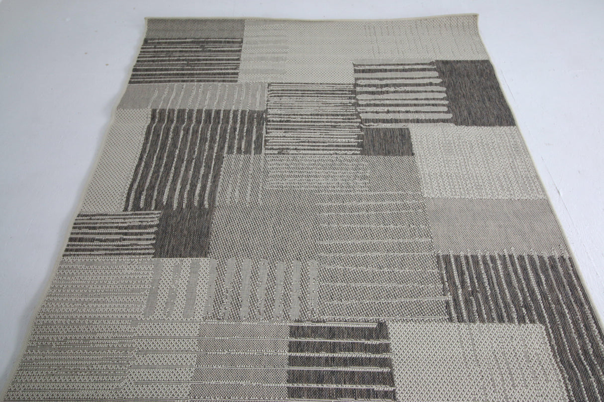 Jute Collection® Ivory Modern Design Jute Area Rug - HomeLife Company