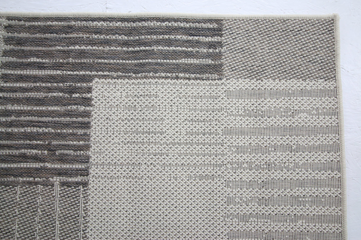 Jute Collection® Ivory Modern Design Jute Area Rug - HomeLife Company
