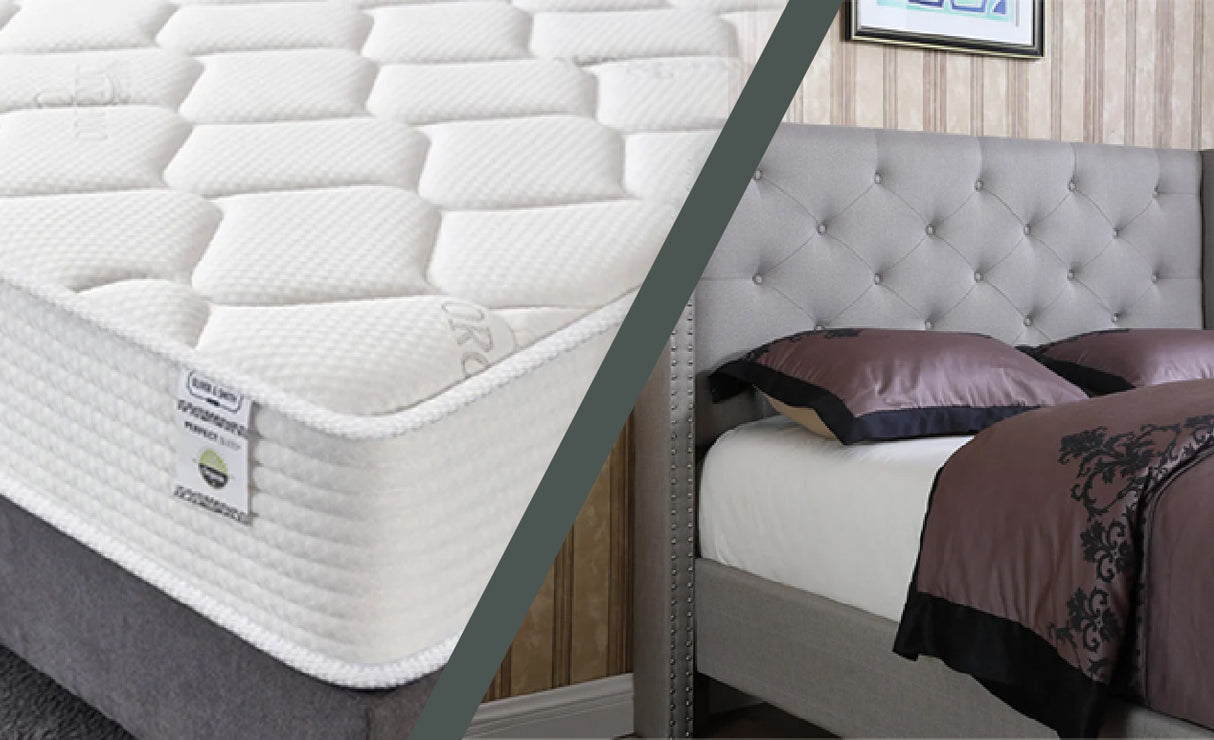 BUNDLE 1 - Astor - Platform Bed & The Premium - 10" - Medium Firm Mattress