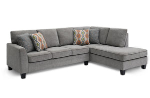 Chester - 112" W x 82.5" D Modern Contemporary Look Removable Seat Cushions Sofa