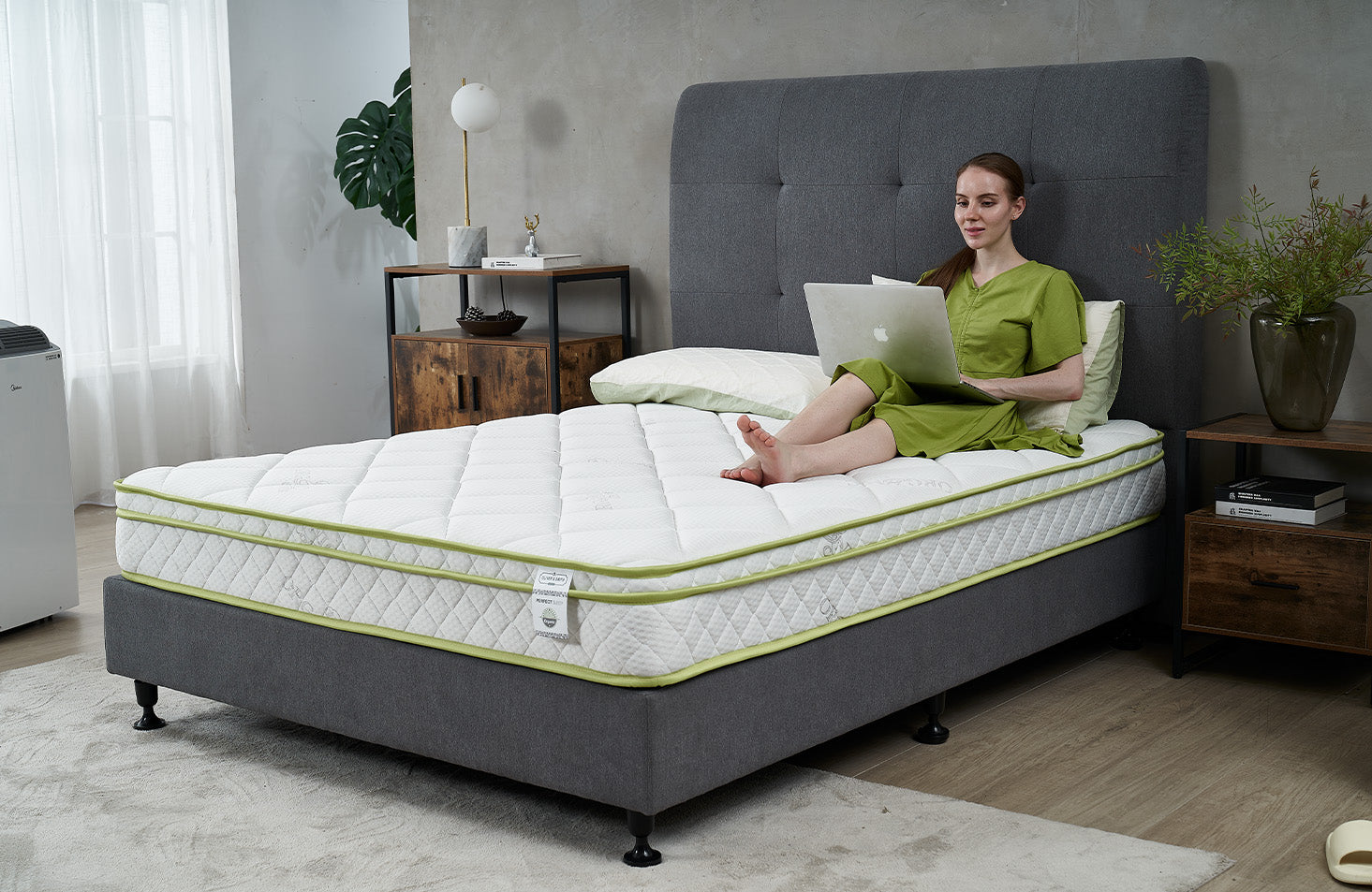 Life Home Comfort Sleep 6-Inch Mattress GreenFoam Certified - Twin