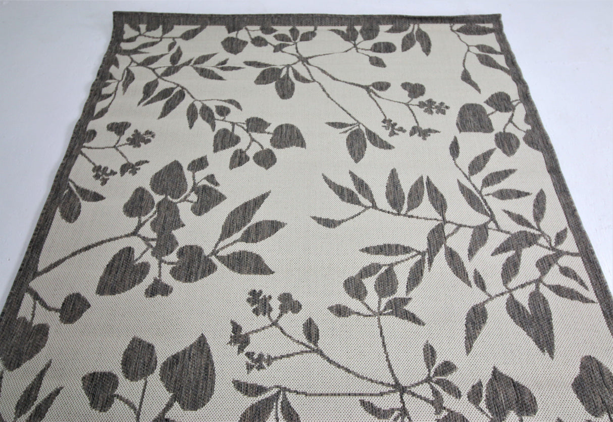 Jute Collection® Ivory Branches Design Jute Area Rug - HomeLife Company 